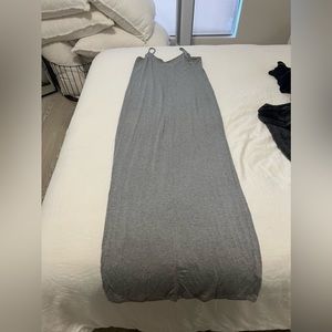 Grey maxi dress